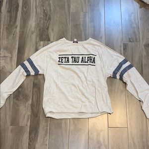 ZETA TAU ALPHA SORORITY LONG SLEEVE TEE